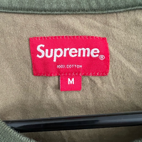 Supreme Men’s Camouflage Print Crew Neck Medium Shirt - Picture 3 of 4